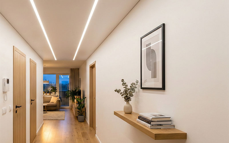 Световые линии - полноценное основное освещение